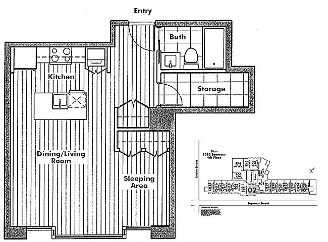 Floor plan 402