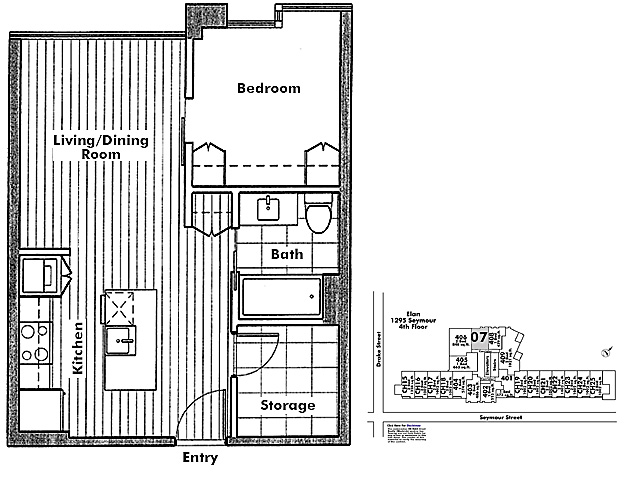 Floor plan 407