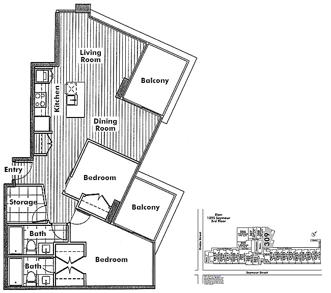 Floor plan 309