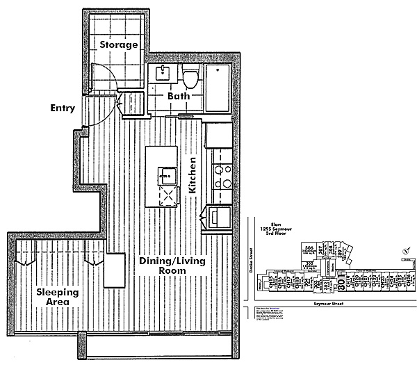 Floor plan 301
