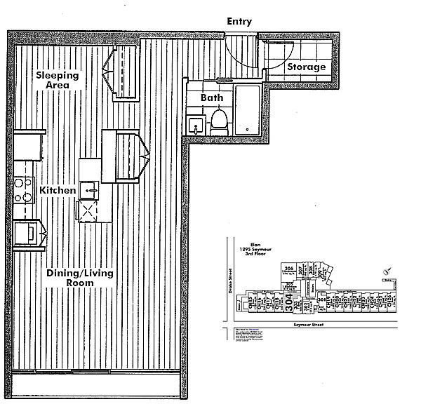 Floor plan 304