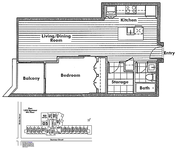 Floor plan 505