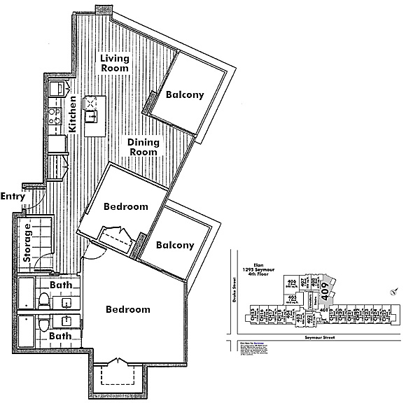 Floor plan 409
