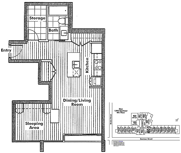 Floor plan 401