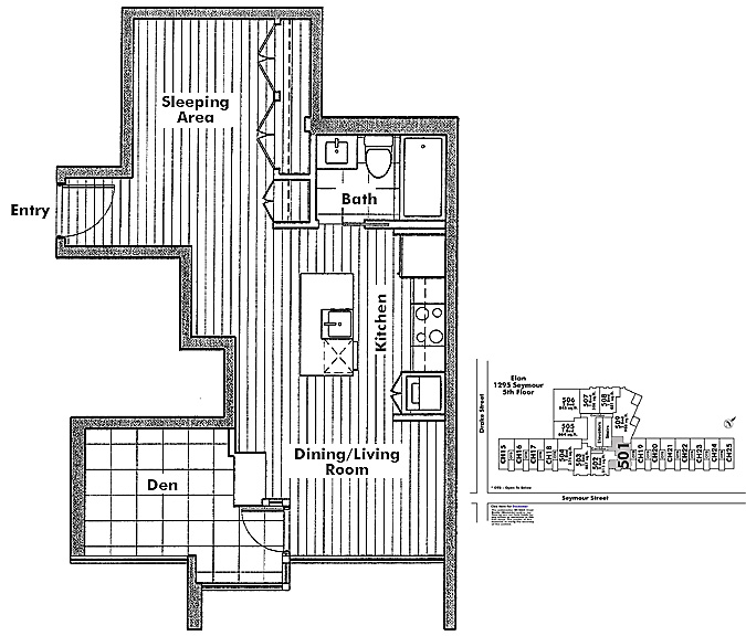 Floor plan 501