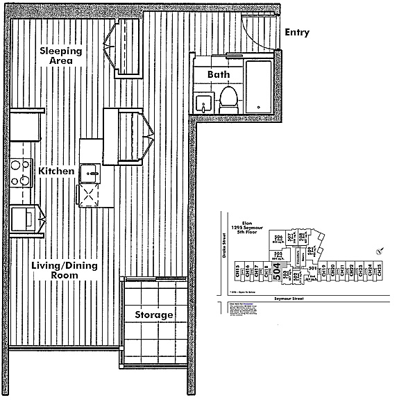 Floor plan 504