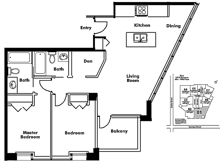 Floor plan 2101