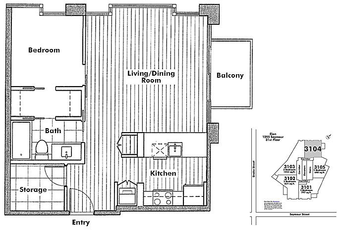 Floor plan 3104