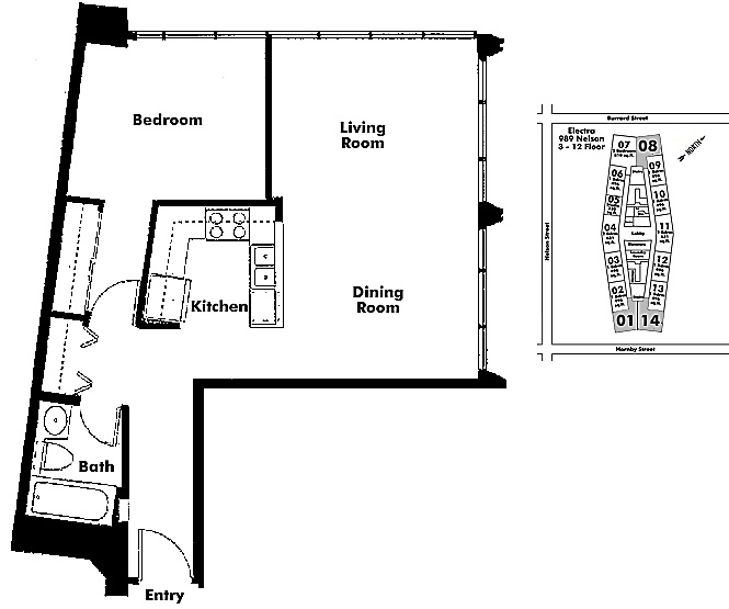 Floor plan 401