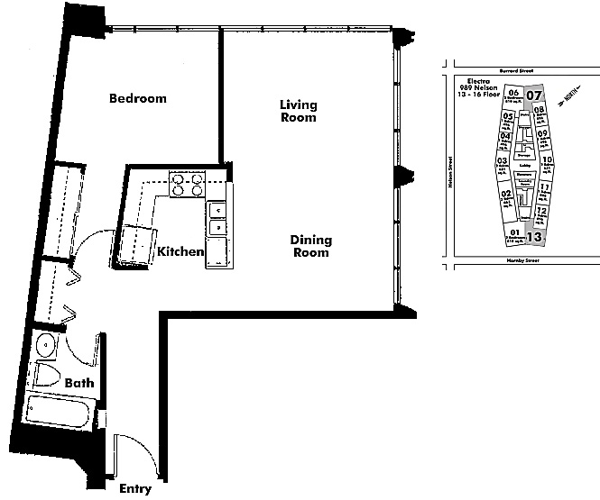 Floor plan 1307