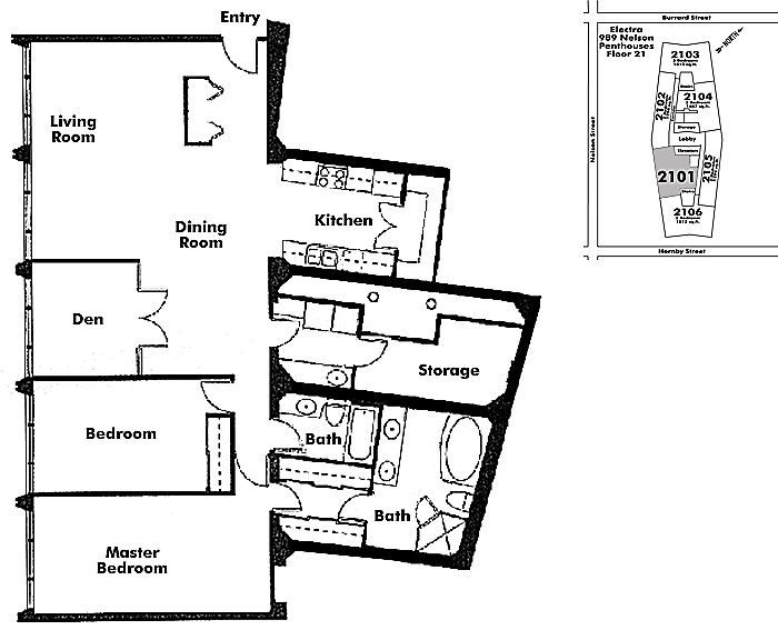 Floor plan 2101
