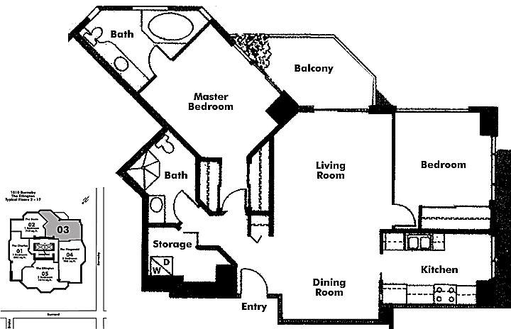 Floor plan 203