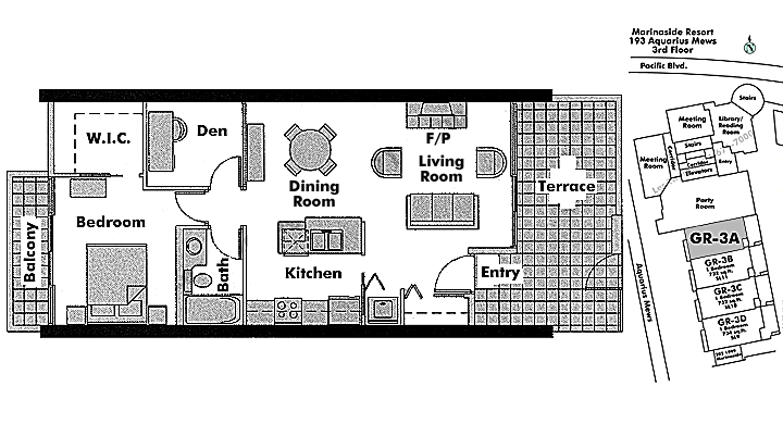 Floor plan GR3A