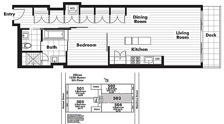 Floor plan 503