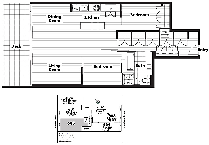 Floor plan PH605
