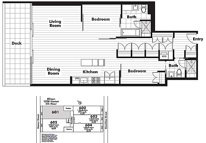 Floor plan PH601