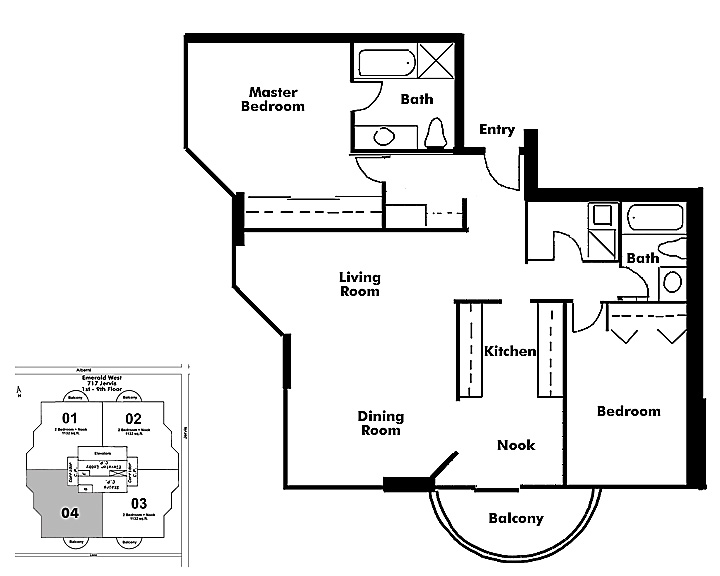 Floor plan 204