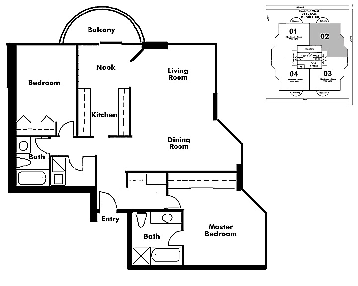 Floor plan 302
