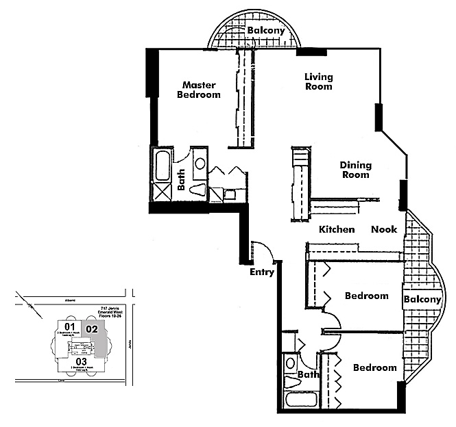 Floor plan 2302