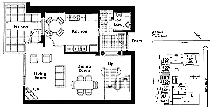 Floor plan 104