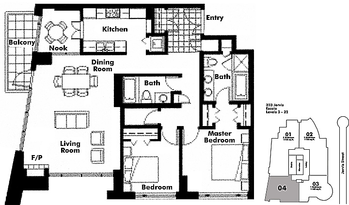 Floor plan 1304