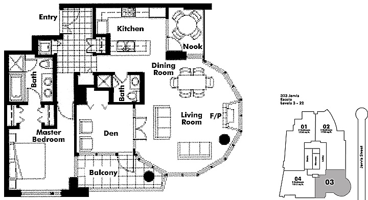 Floor plan 1303