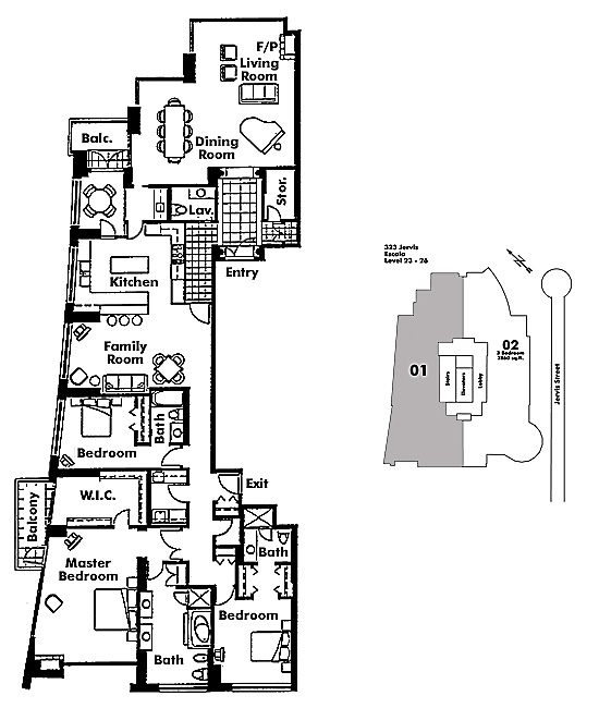 Floor plan 2301