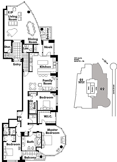 Floor plan 2302