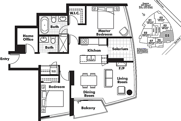 Floor plan 205