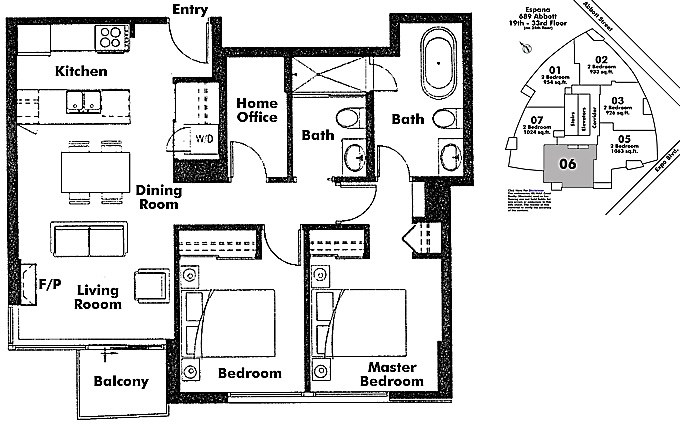 Floor plan 2106
