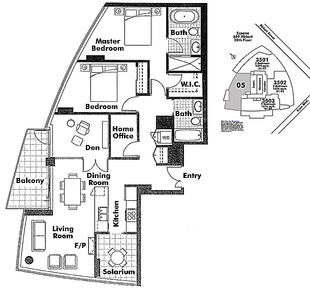 Floor plan 3505