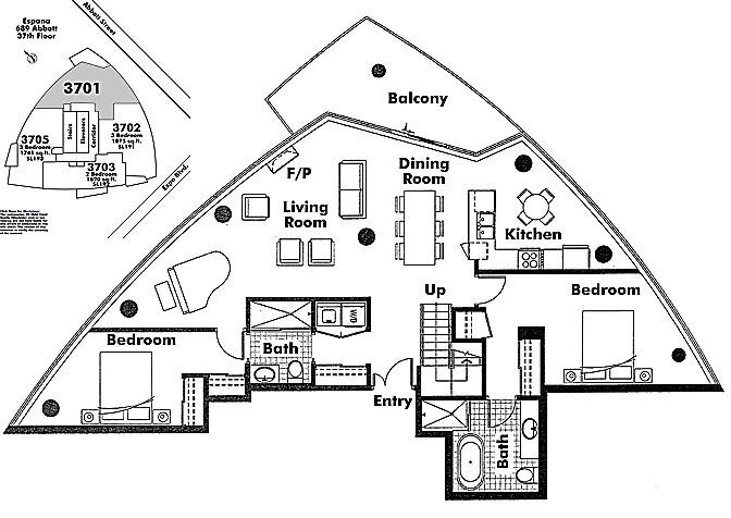 Floor plan 3701