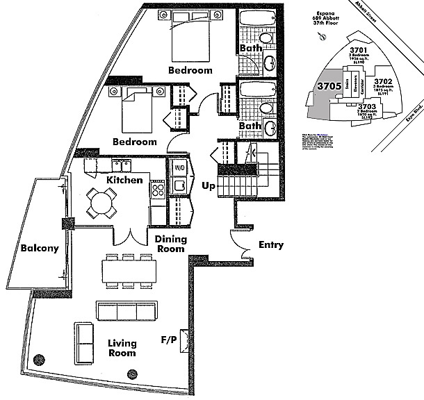 Floor plan 3705