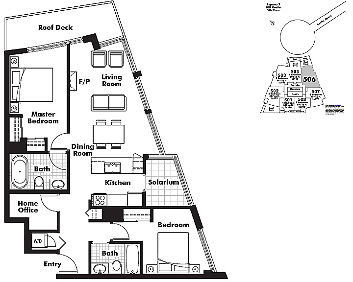 Floor plan 506