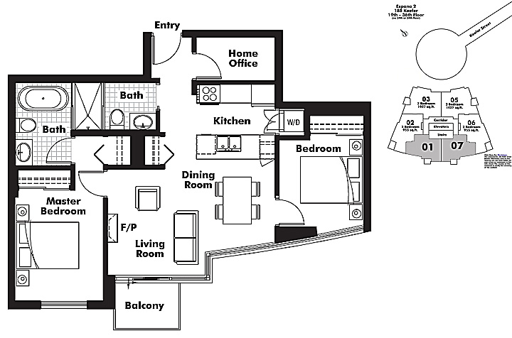 Floor plan 2101