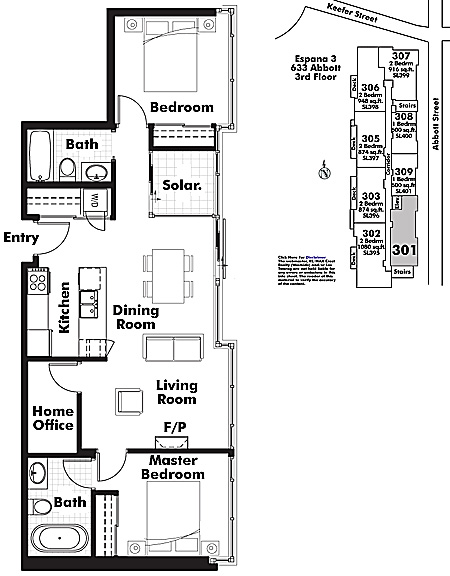 Floor plan 301
