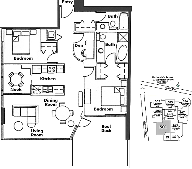 Floor plan 501