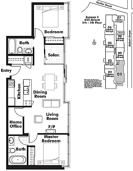 Floor plan 701