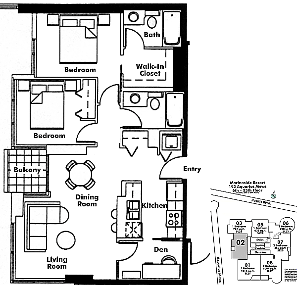 Floor plan 2102