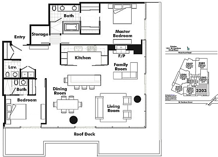 Floor plan 3203