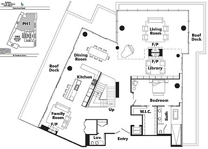 Floor plan PH1