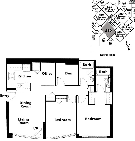 Floor plan 510