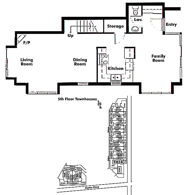 Floor plan TH16