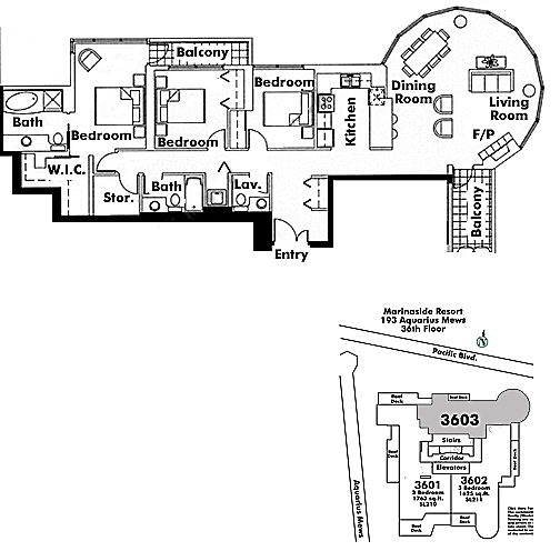 Floor plan 3603
