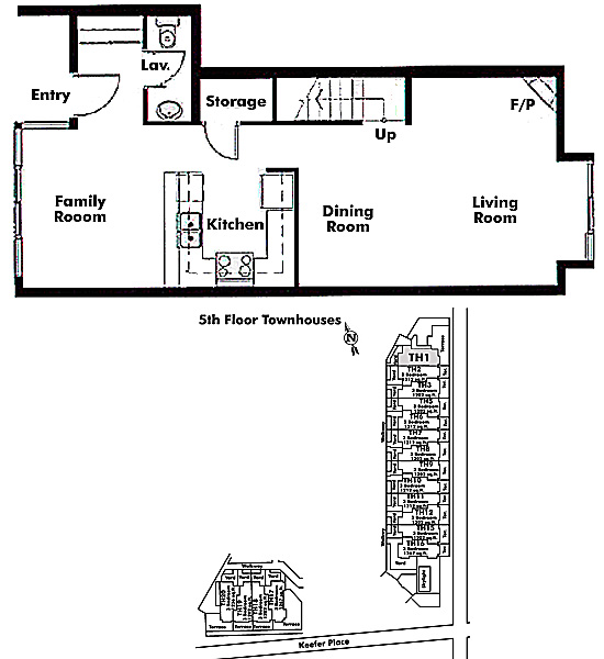 Floor plan TH1
