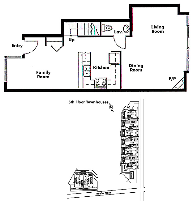 Floor plan TH12