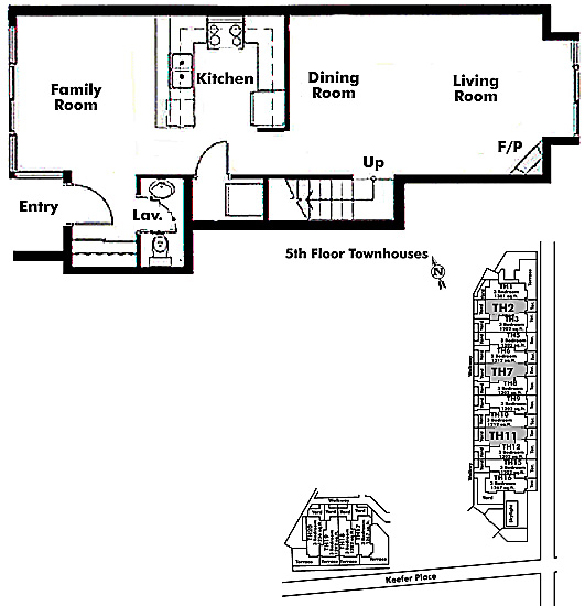Floor plan TH7