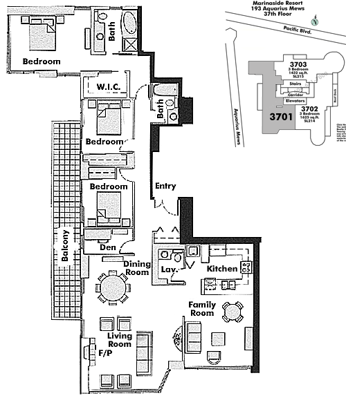 Floor plan 3701
