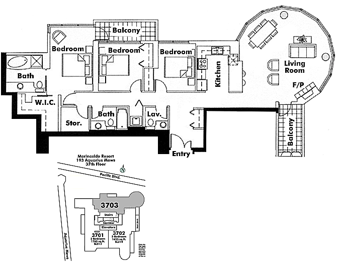 Floor plan 3703