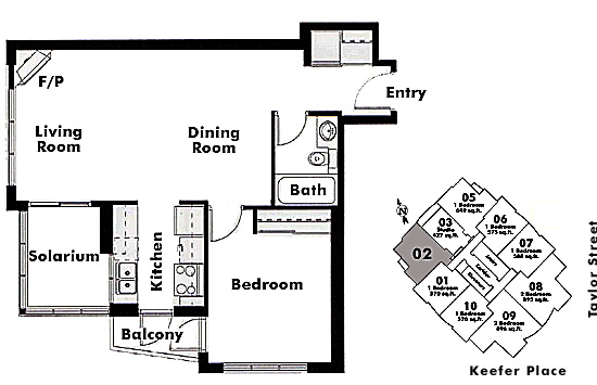 Floor plan 602